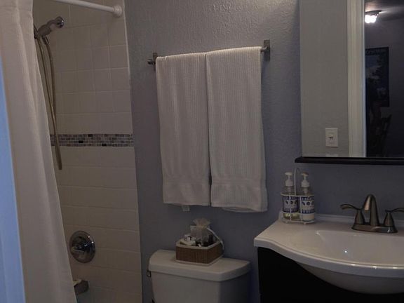 completely updated bathroom