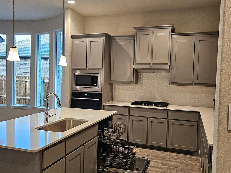 Single Bowl Sink and Dishwasher