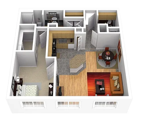 Floor plan A6