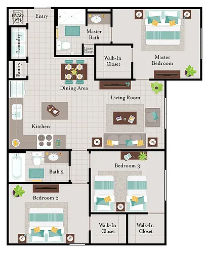 Floor plan 3X2
