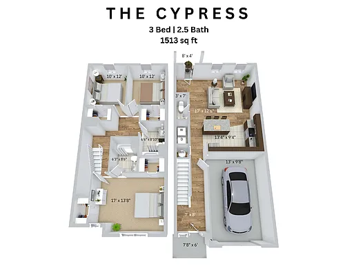 Floor plan The Cypress