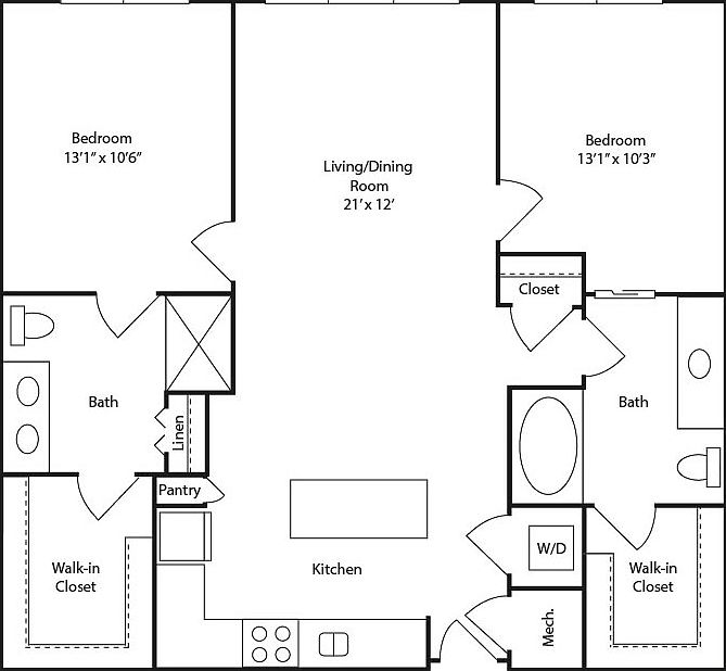2nd image of 15955 Frederick Rd APT 1112