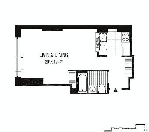 2nd image of 2 Gold St APT 1711