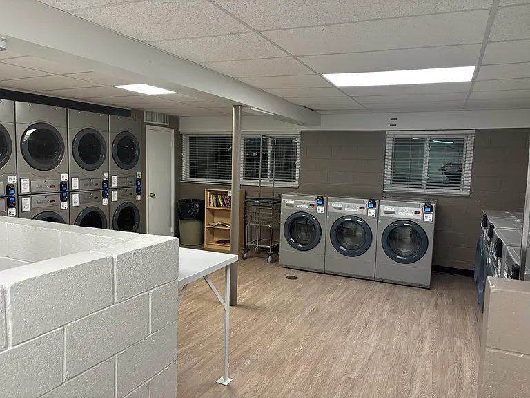 On site laundromat
