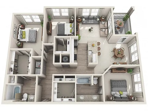 Floor plan C1