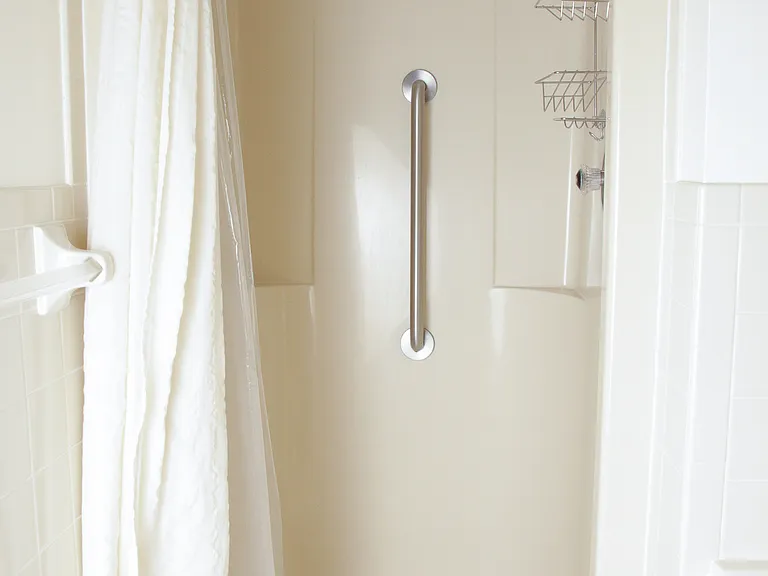 Master shower