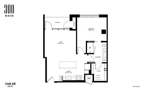 Floor plan A8