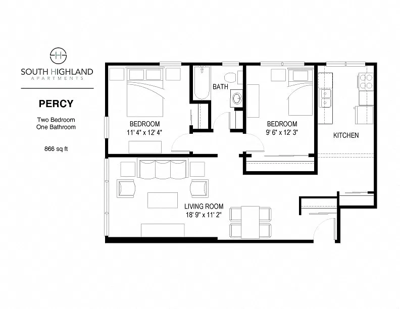 Floor plan Percy