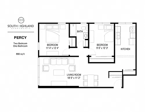 Floor plan Percy