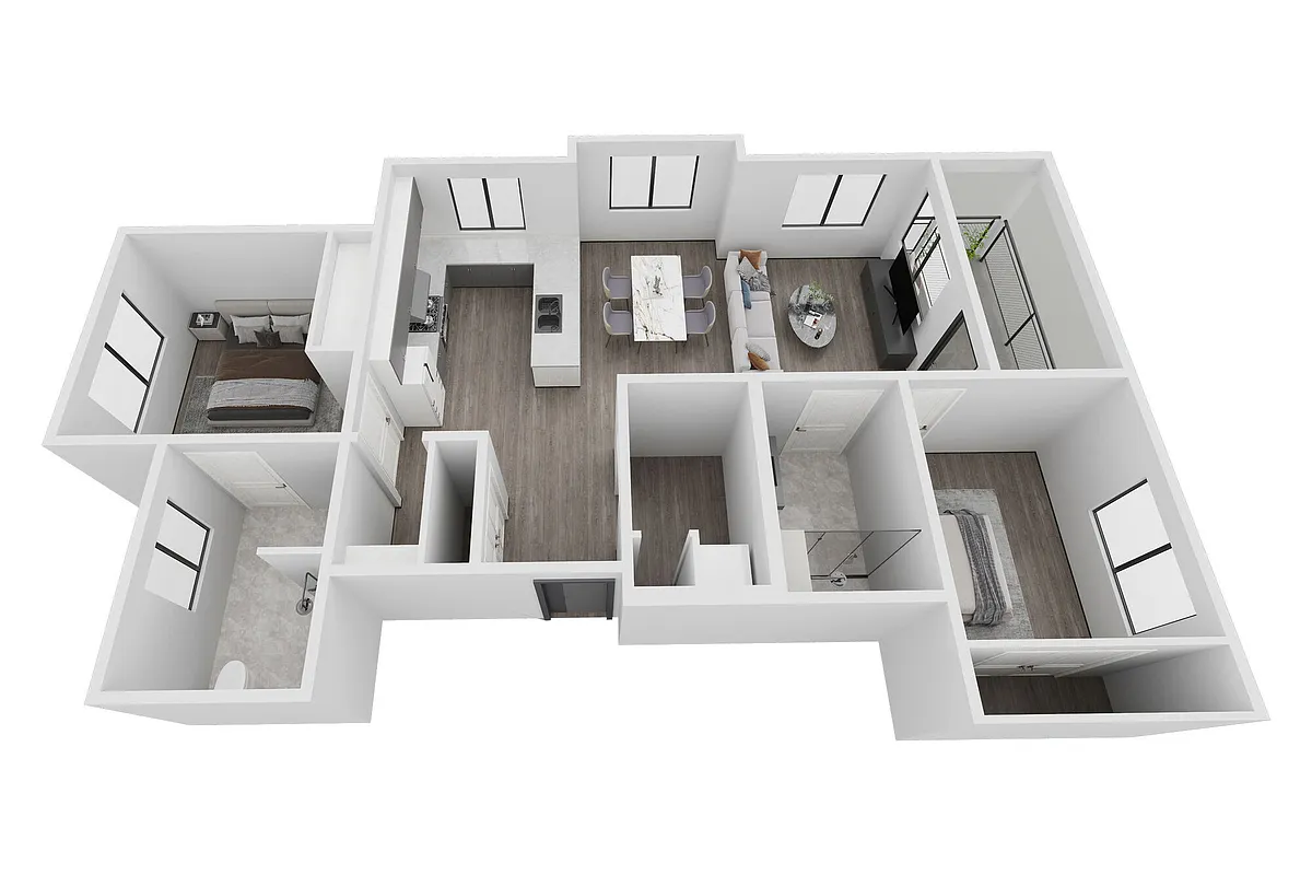Floor plan B2