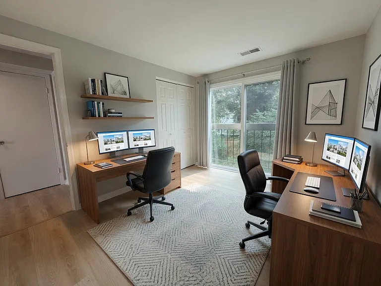 Office / 2nd Bedroom (Staged)