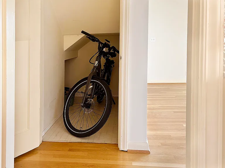 Bike storage closet