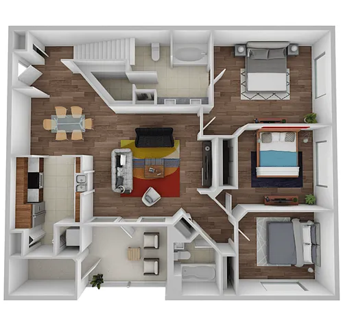Floor plan C - Savannah