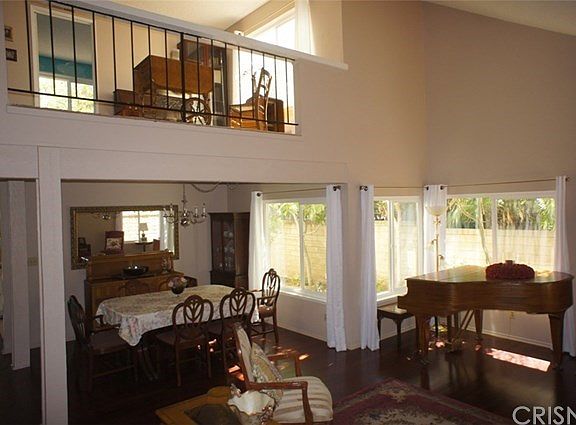 Large open living room/dining room/family room. G