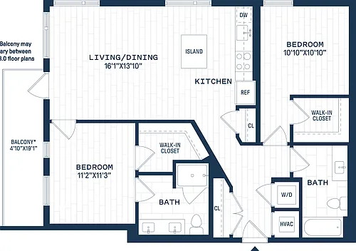 Floor plan B8