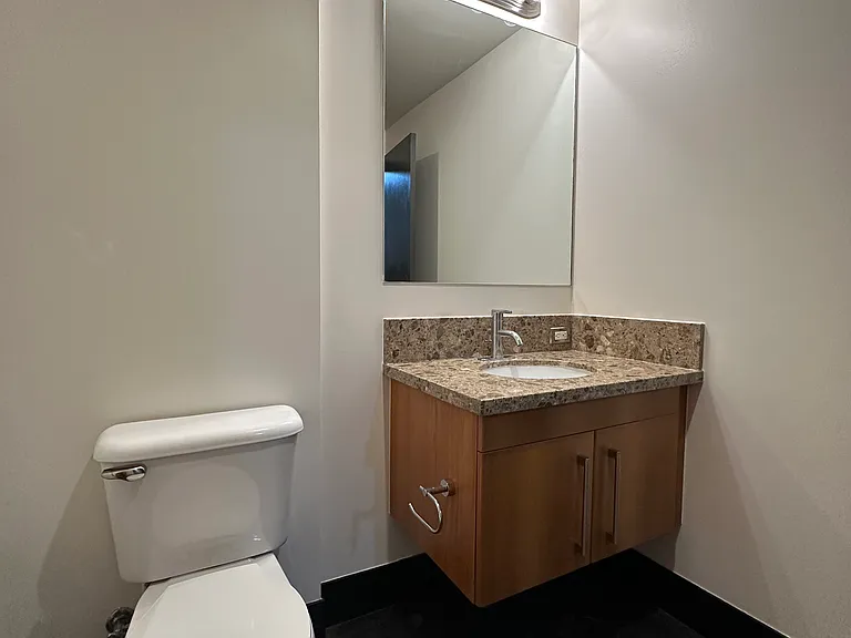 1/2 bath on ground floor.