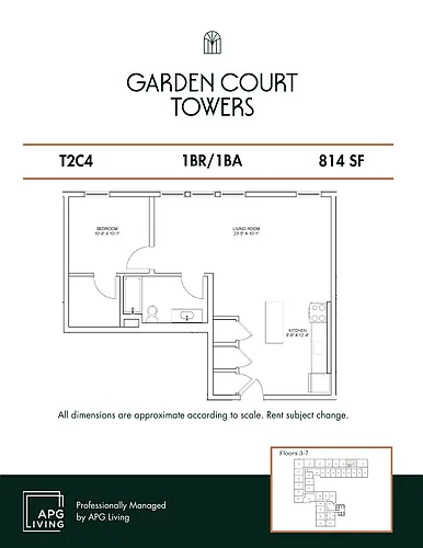 Floor plan T2C4