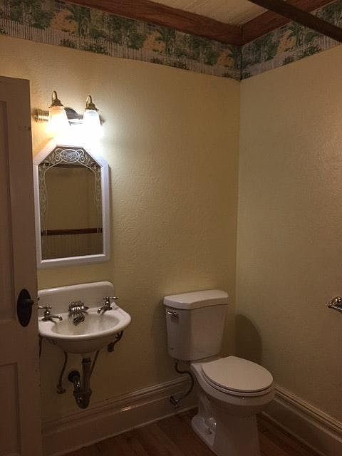 Bathroom with original sink