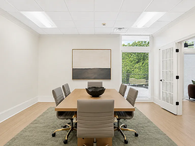 Work comfortably from a stylish coworking space