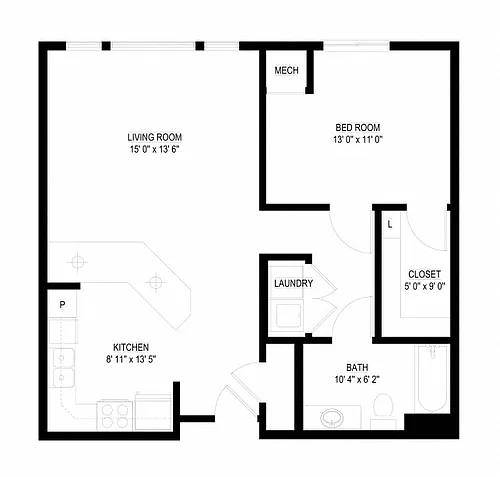 Floor plan Brook