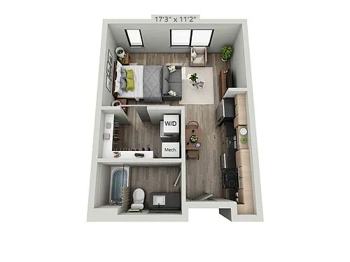 Floor plan Walker S1