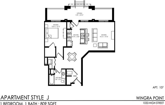 1st image of 1033 High St #2