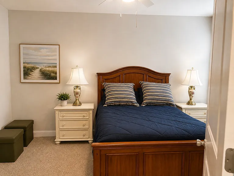 Spacious bedroom