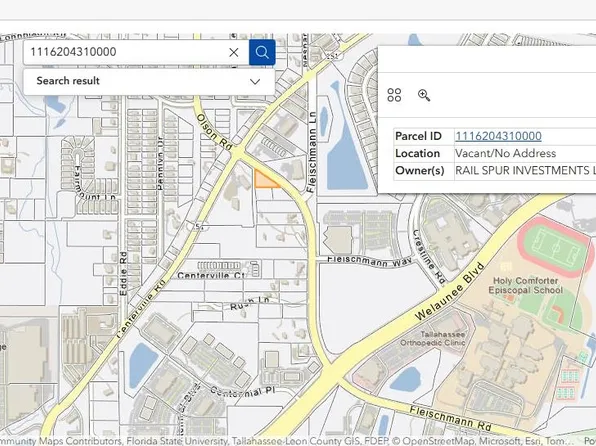 Fleischmann Rd, Tallahassee, FL 32308