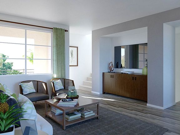 Great Room Area on the second level with covered patio