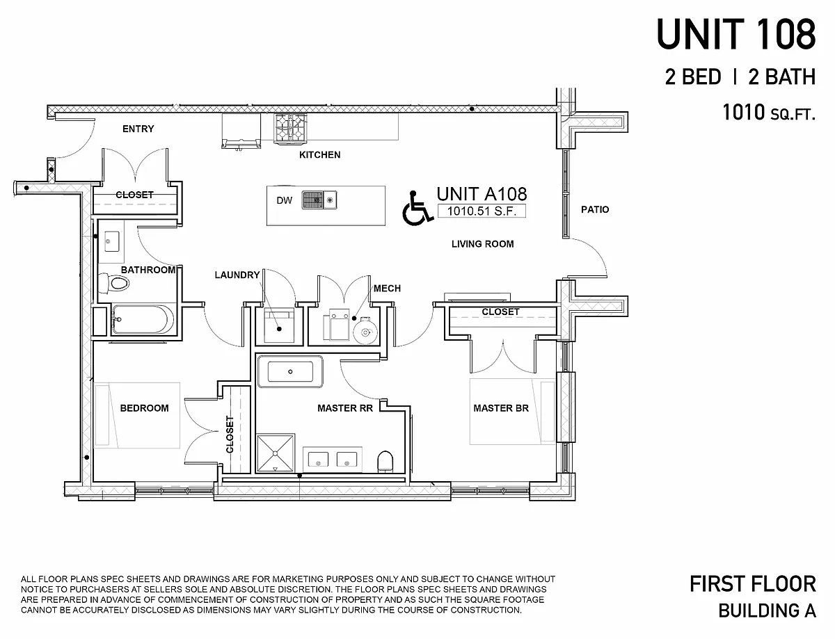 Floor plan A-108