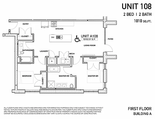Floor plan A-108