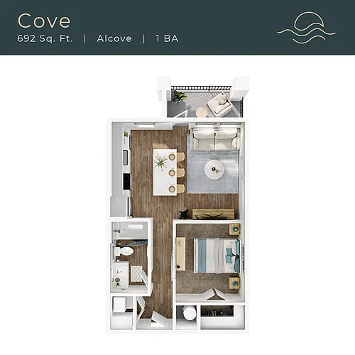 Floor plan Cove
