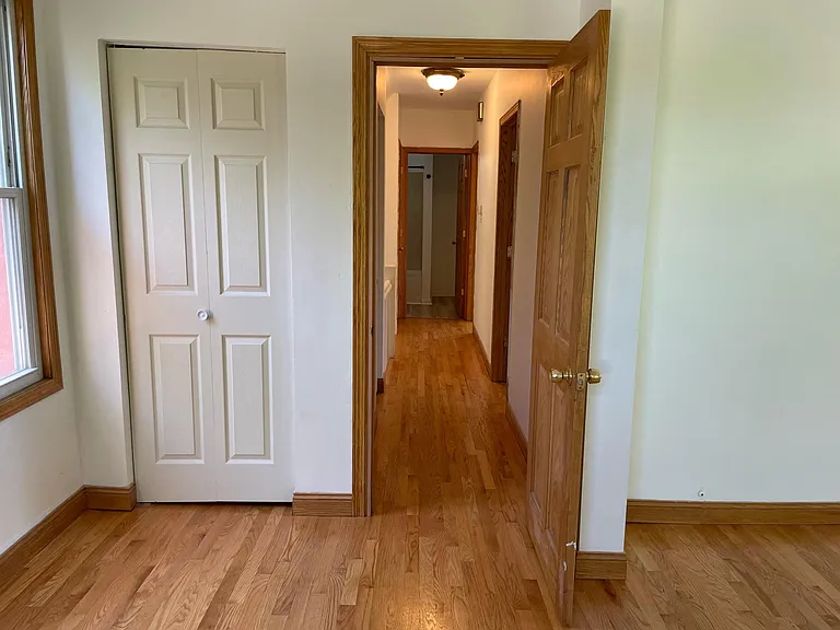 Living room entry and closet