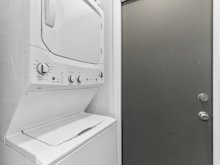 Washer and Dryer provided
