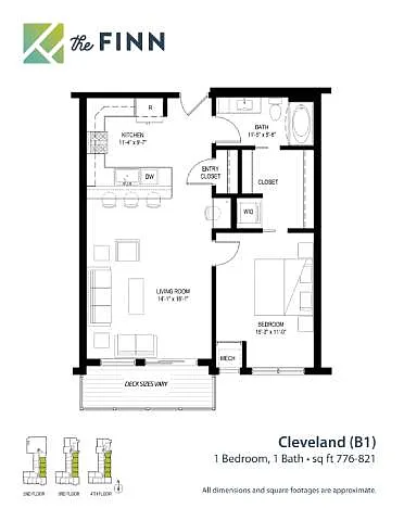Floor plan Cleveland - ACC