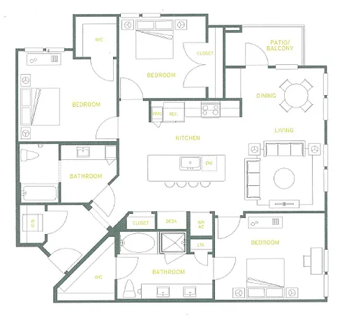 Floor plan C1