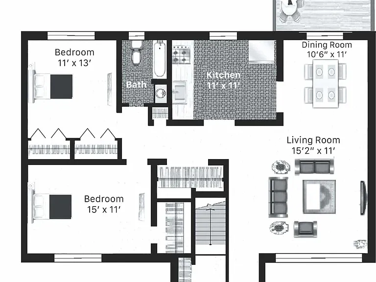 2x1 First Floor
