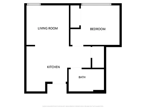 Floor plan A charming living room