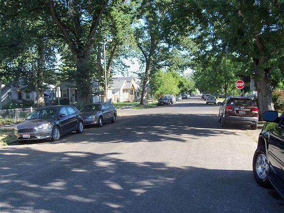 street, view towards BSU, Albertsons