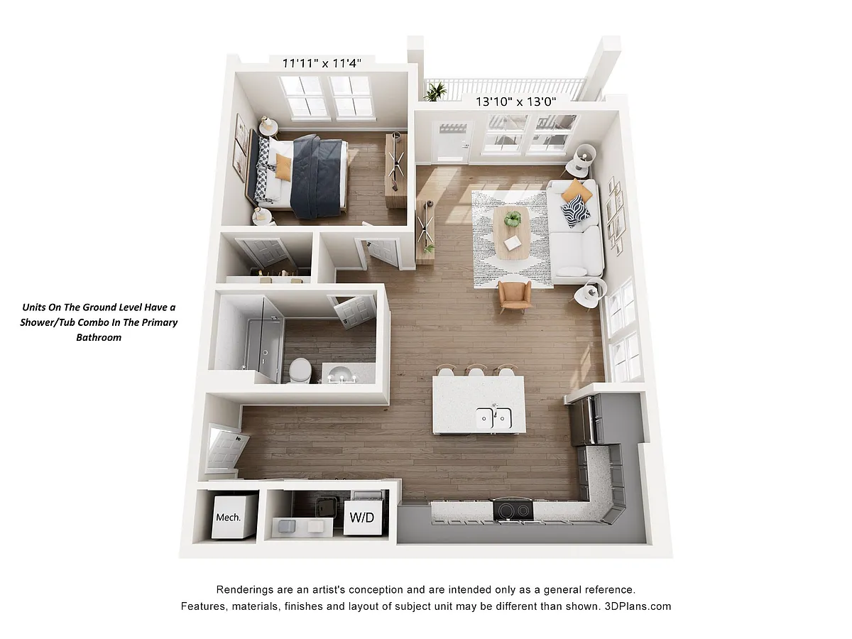Floor plan A1