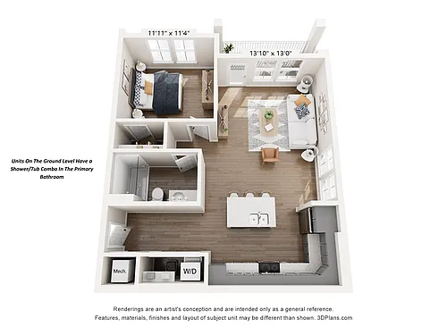 Floor plan A1