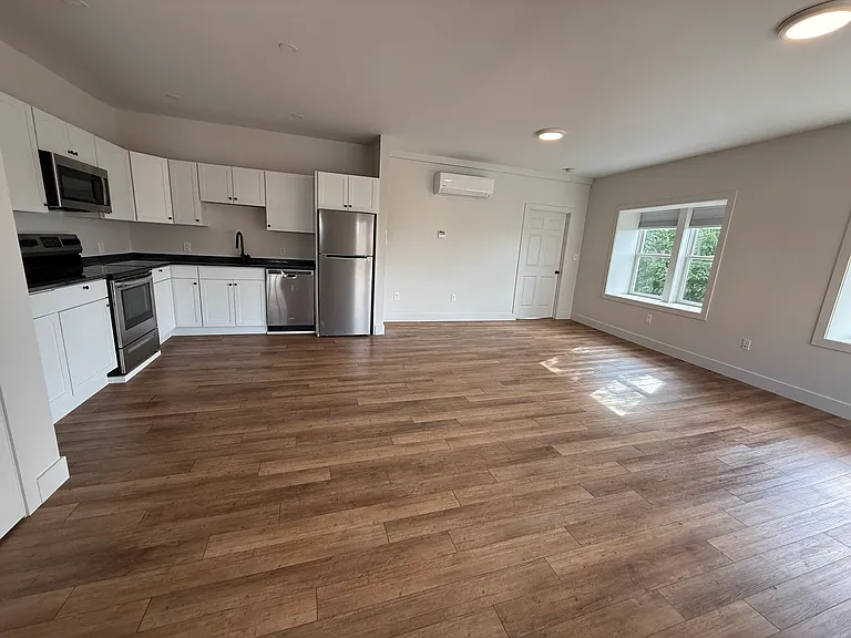 Kitchen and living room