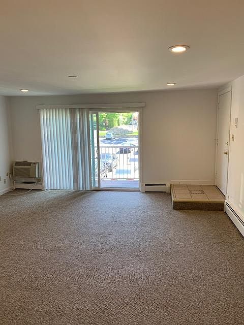 view from dining room to patio