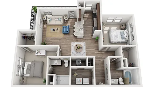 Floor plan B2