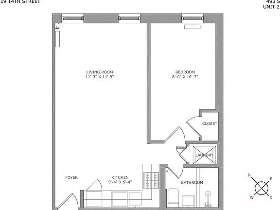 2nd image of 419 14th St APT 2R