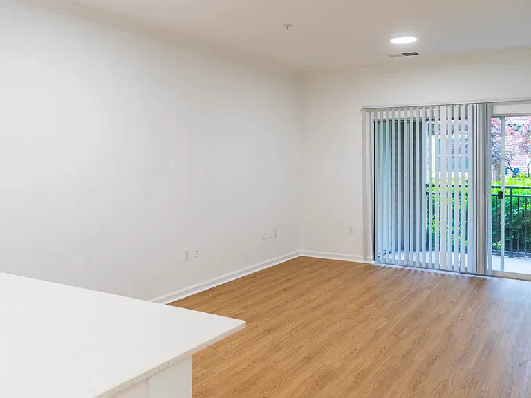 Living Room with Patio and Hard Surface Flooring