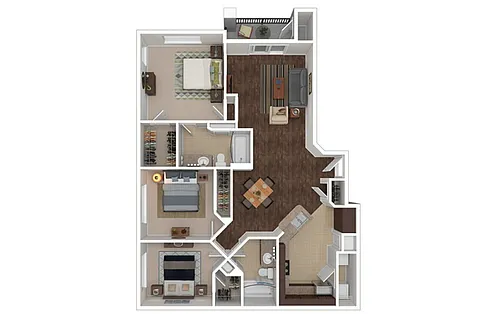 Floor plan St. Maarten