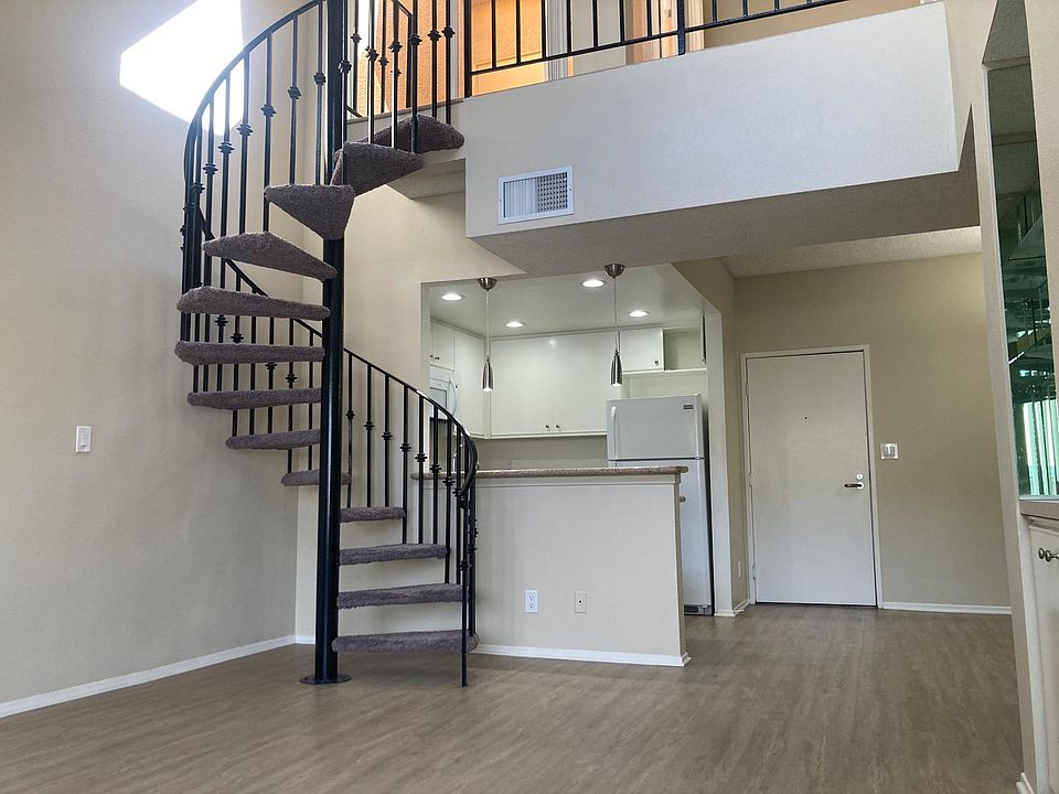 The Spiral Staircases are in our second floor, two story townhouse apartments only.