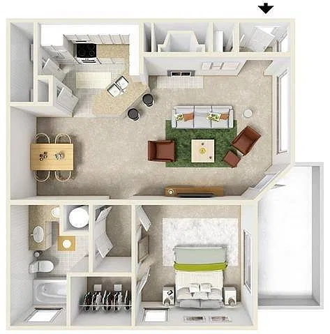Floor plan Milan