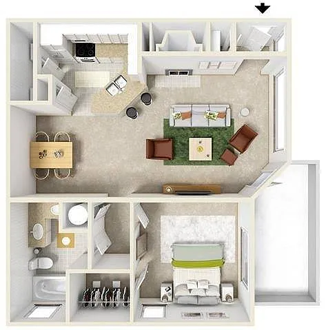 Floor plan Milan